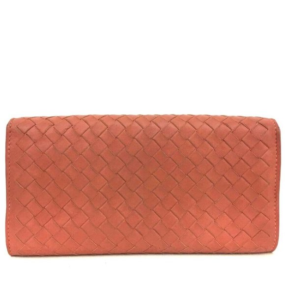 556120A V Bottega Veneta Wallet Long Intrecciato Lambskin Bifold - Picture 4 of 9